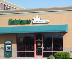 Mokelumne FCU Tienda Branch Building in Lodi, CA